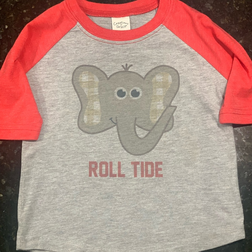🏈 Toddler Alabama Baseball Tee 🏈